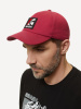 Бейсболка BASK Sun Hat LOGO (unisex; one size; Бордовый свтл)